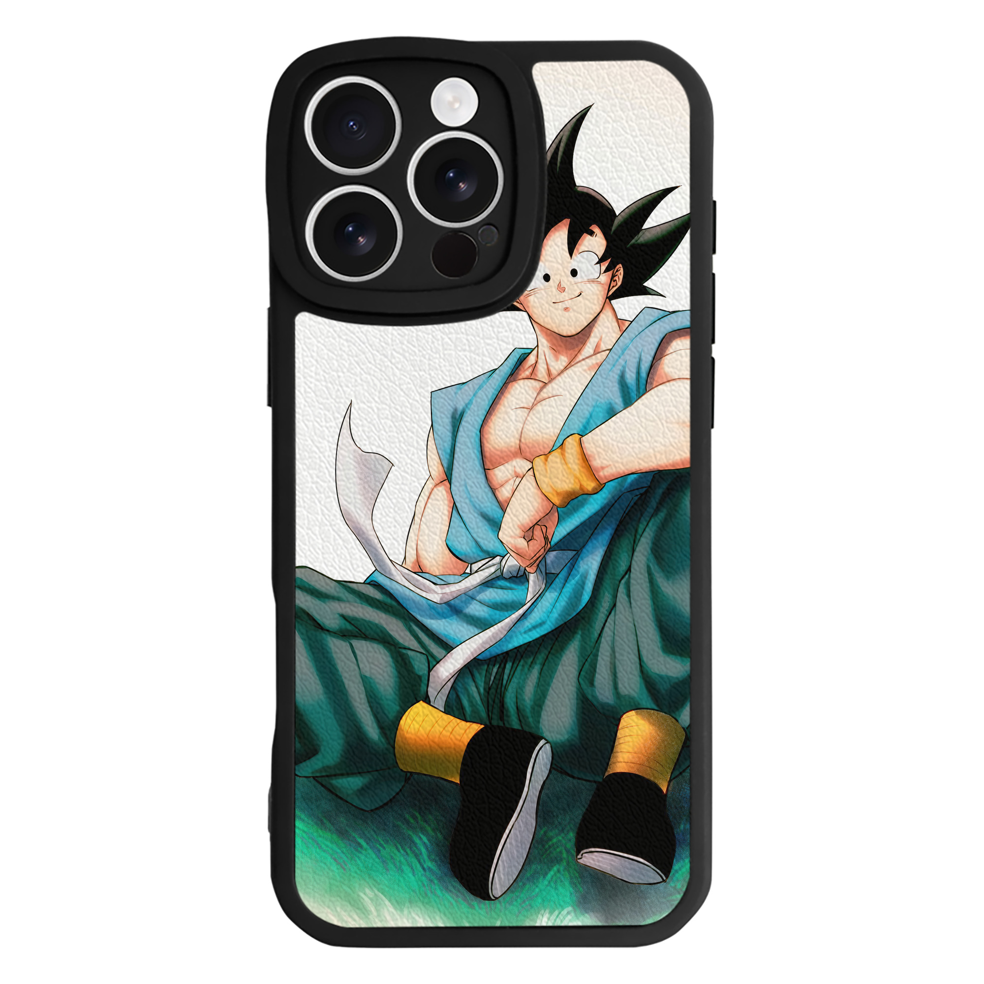 （画像用） ドラゴンボール DRAGON BALL 【iPhone 16シリーズ対応】シリコンスマホケース（レザー調） 材質：シリコン